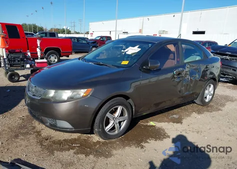 2013 Kia Forte Ex z USA, uszkodzony, nr VIN KNAFU4A23D5731260
